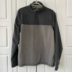 Denver Hayes Quarter-Zip Fleece‎ Pullover Men’s Medium | Grey Softshell